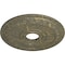 Ekena Millwork Munich Ceiling Medallion (Canopies up to 5 5/8"), 17 1/2"OD x 3 5/8"ID x 1"P, Witch Hazel Crackle CM17MUWHC - alternate 4